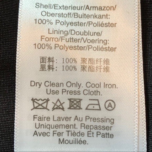 DKNY Black Shadow Flower Printed Dress - Picture 7 of 7